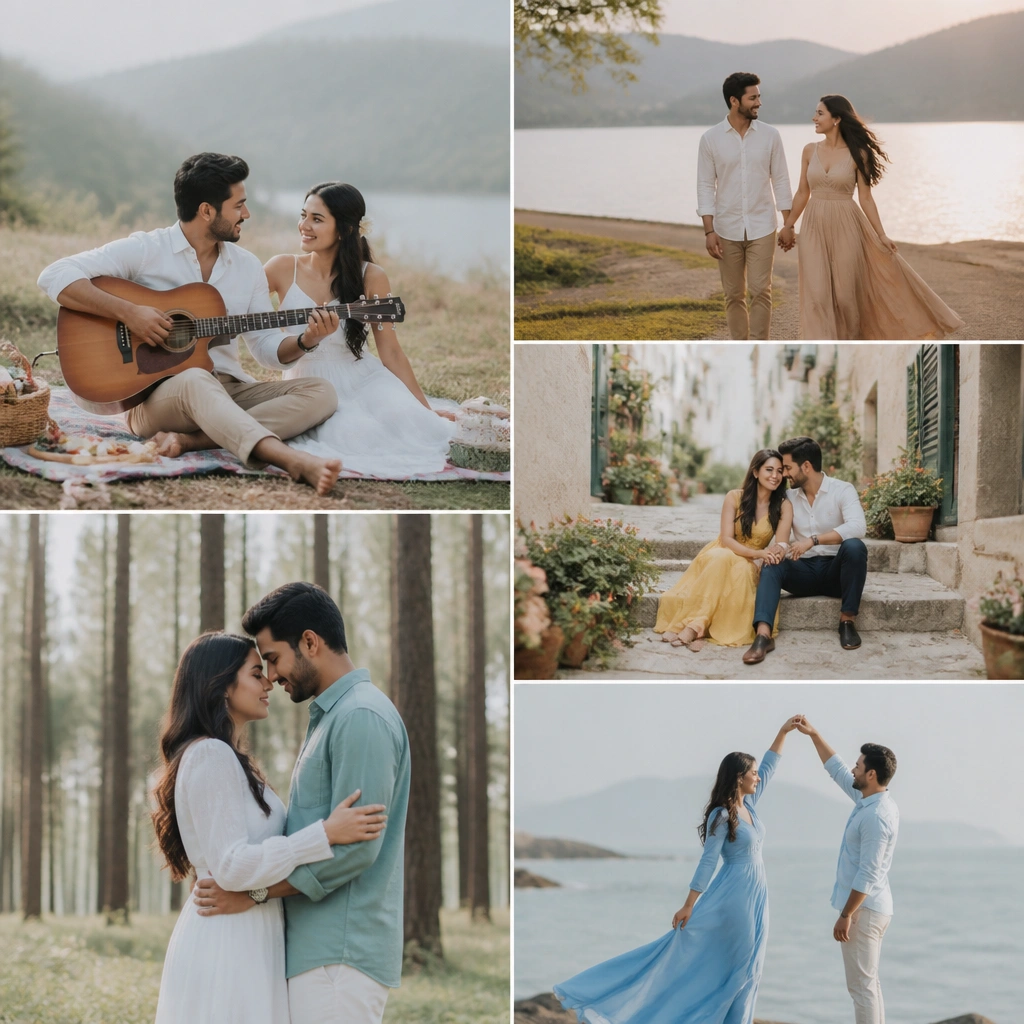 Quick Pre-Wedding Shoot Ideas for a Weekend