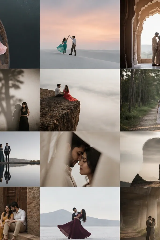 12 Unique Pre-Wedding Shoot Ideas You Haven't Seen