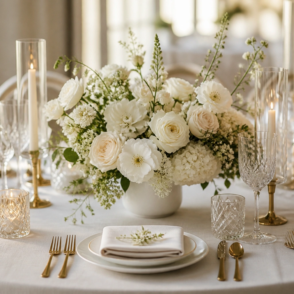 Aesthetic Elegant Wedding Table Decor for Your Tables