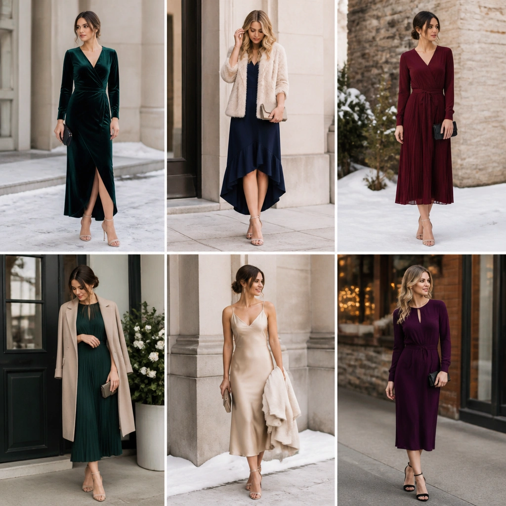 Affordable Winter Wedding Guest Outfit Ideas