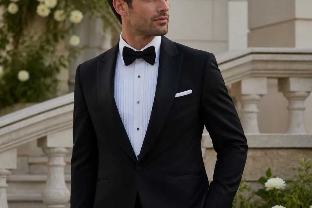Black Tie Wedding Guest Attire for Men