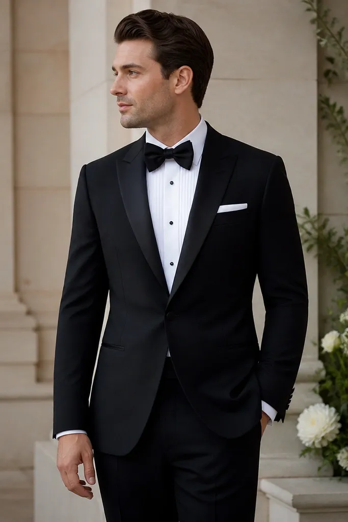 Black Tie Wedding Guest Attire for Men