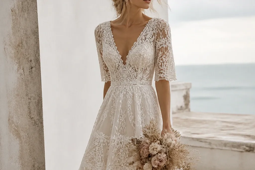 Boho Short Wedding Dresses