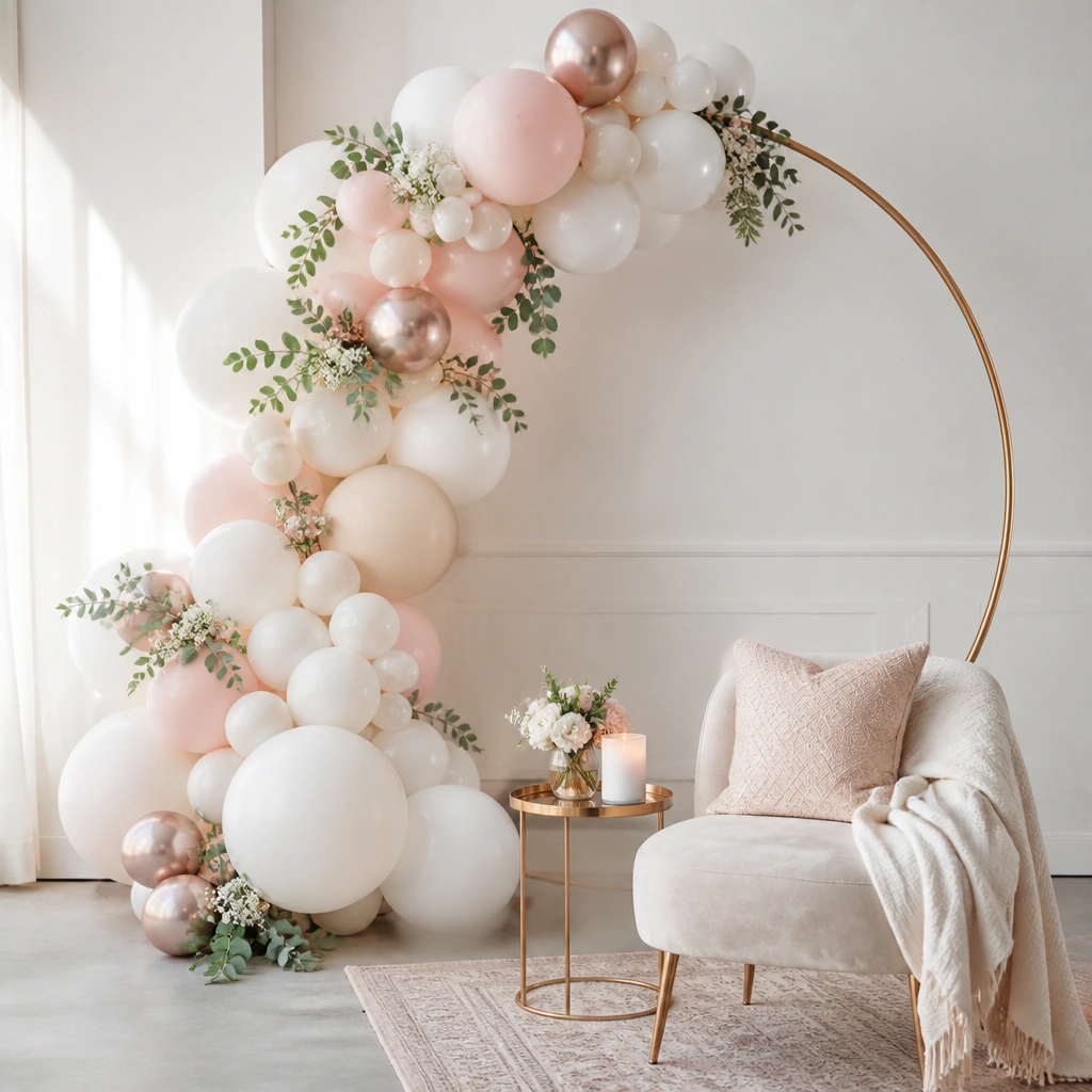 Low-Maintenance Bride-to-Be Balloon Decoration Ideas