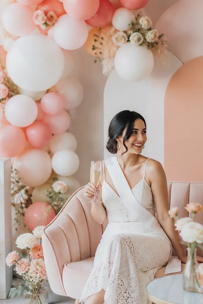 Modern Bride-to-Be Party Decoration Ideas