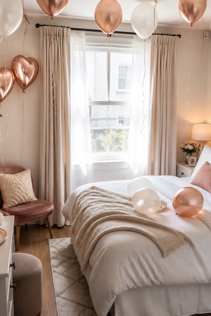 Small Space Bride-to-Be Room Decoration Ideas