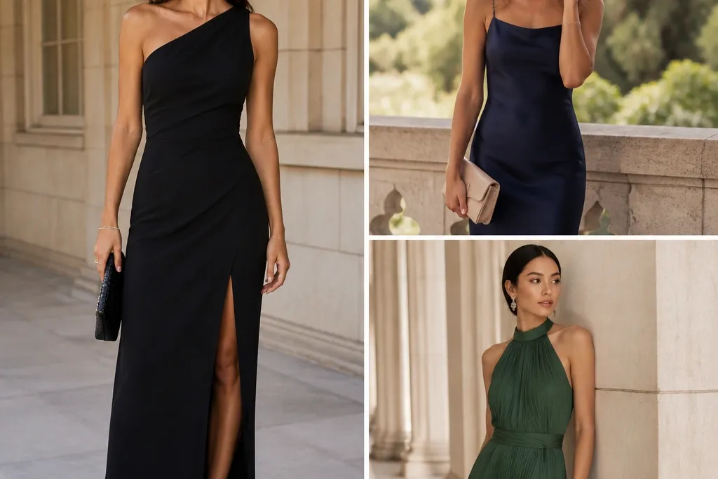 Affordable Black Tie Wedding Guest Dress Picks