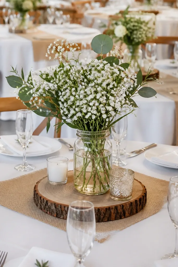 Affordable Wedding Reception Table Decor Ideas