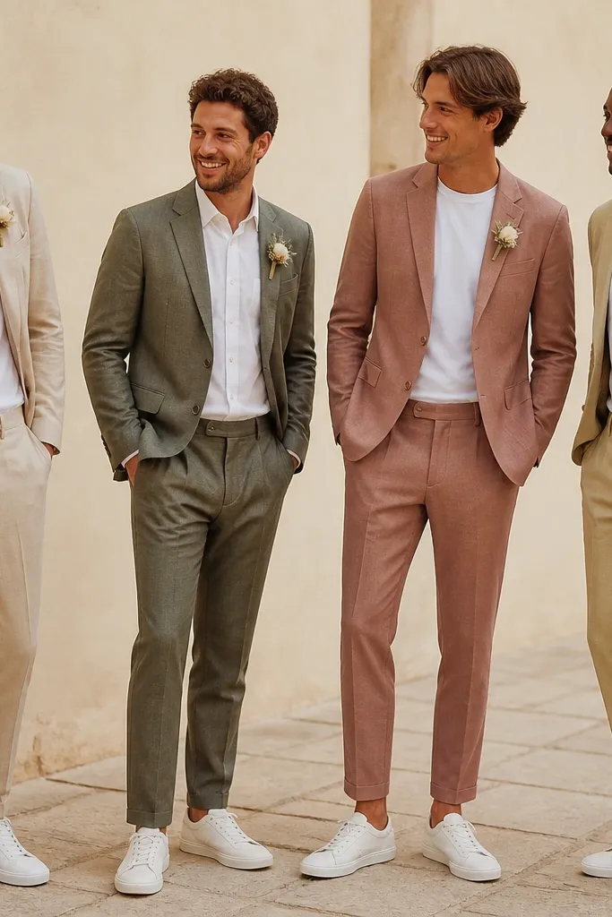 Easy Styling for Casual Groomsmen Attire