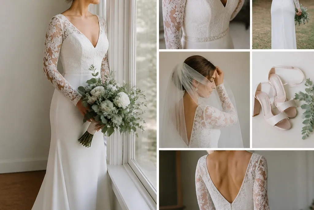 Affordable Long Sleeve Wedding Dress Styling Hacks