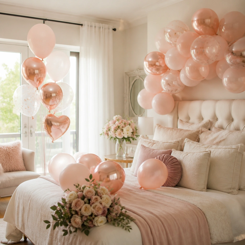 No-Drill DIY Bride Room Decorations for the Wedding Morning
