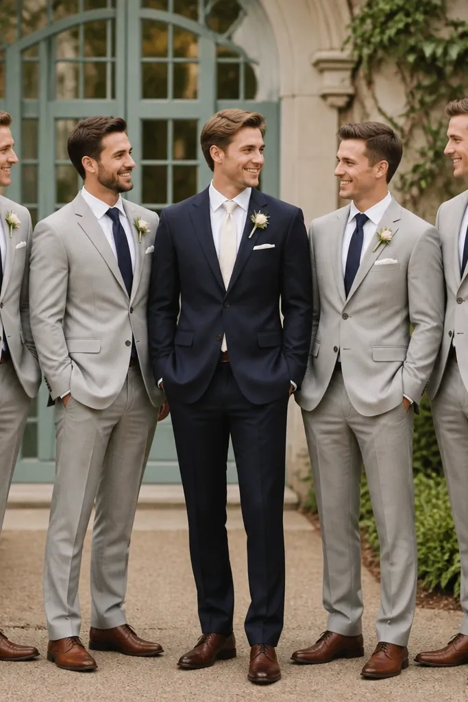 Beginner-Friendly Groom and Groomsmen Attire Ideas