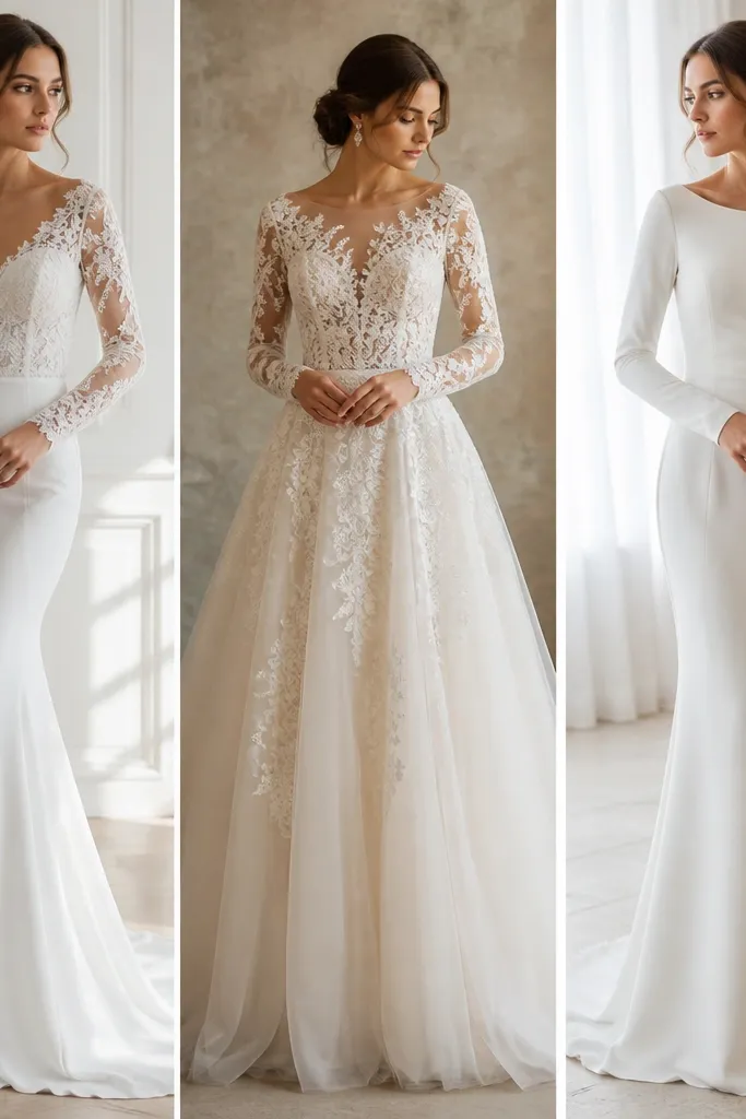Long Sleeve Wedding Dress Comparison Guide