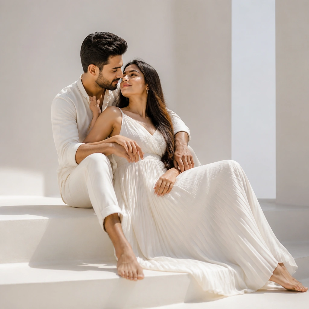 Modern Minimalist Pre-Wedding Shoot Ideas