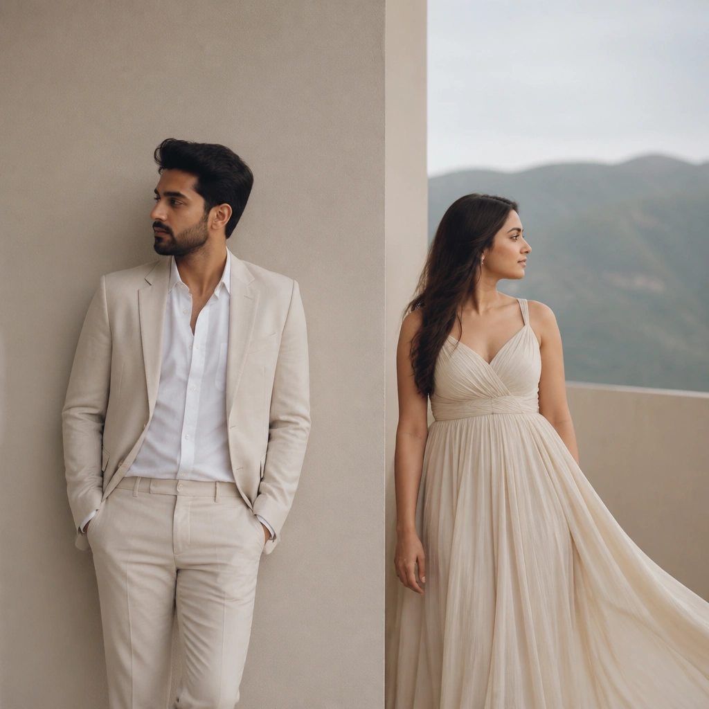 Modern Minimalist Pre-Wedding Shoot Ideas