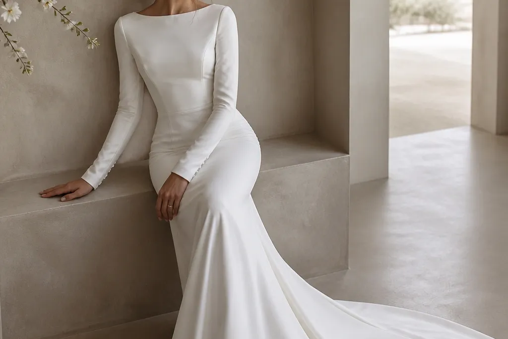 Modern Styling Rules for a Long Sleeve Wedding Dress