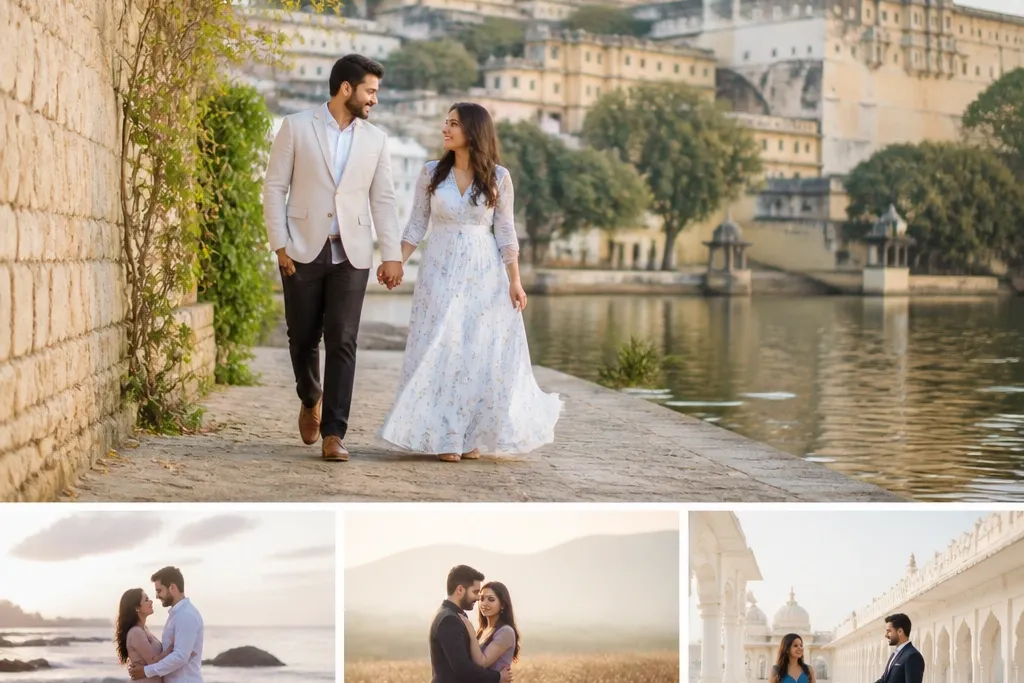 Outdoor Pre-Wedding Shoot Ideas and Locations