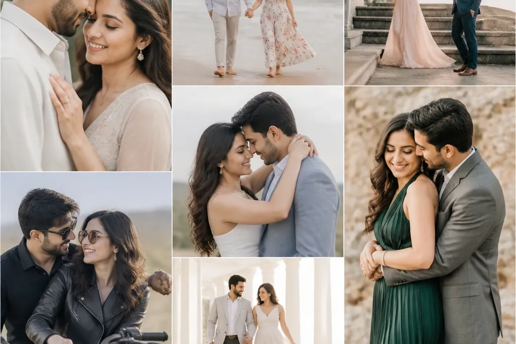 Pre-Wedding Photo Shoot Ideas to Inspire You