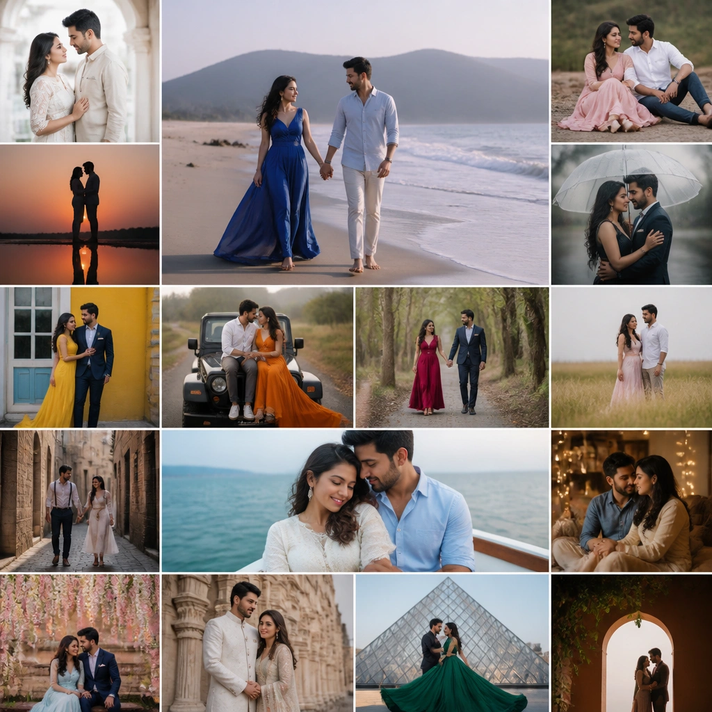 Pre-Wedding Shoot Themes: 15 Ideas to Inspire You