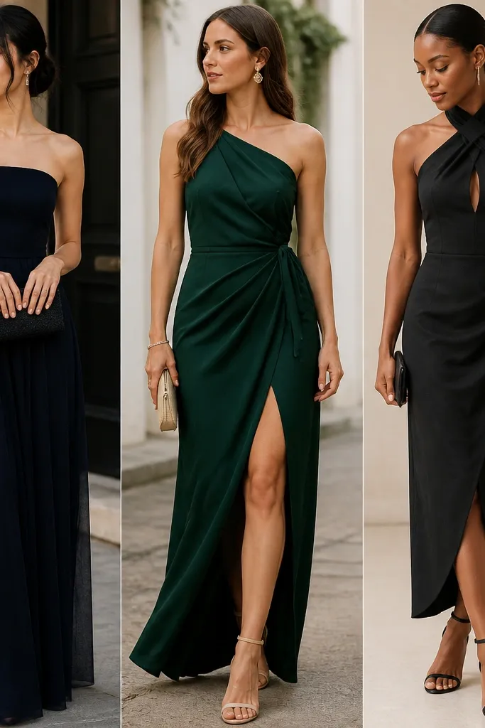 Quick & Easy Black Tie Wedding Guest Dress Ideas