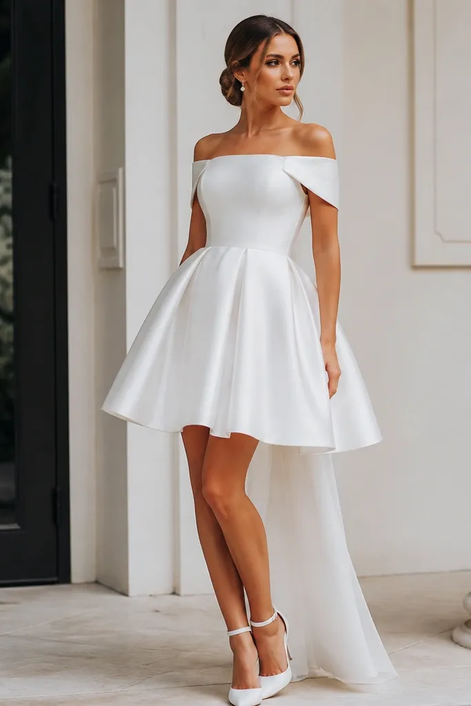 Short Wedding Dress Styles That Look Expensive