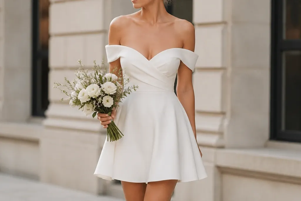 Simple Short Wedding Dresses