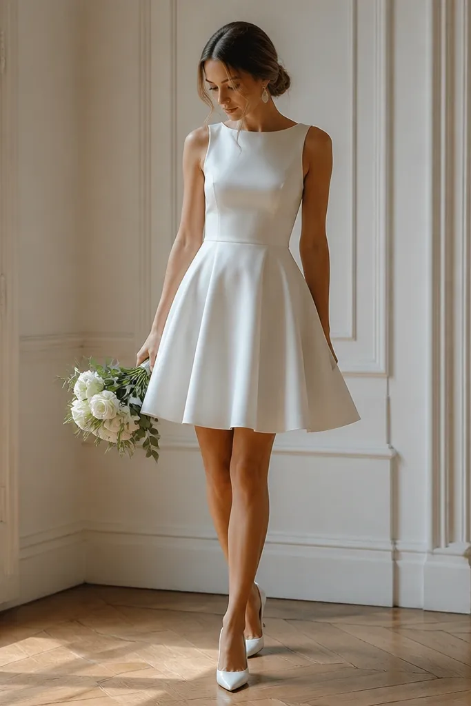 Simple Short Wedding Dresses