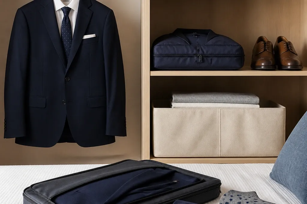 Small-Space Groom Suit Packing & Storage Tips
