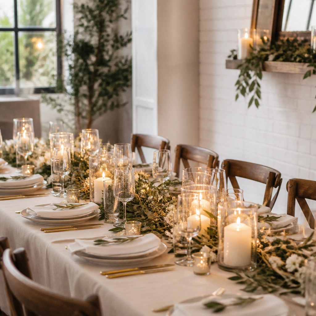 Small-Space Wedding Table Decorations (No Stress)