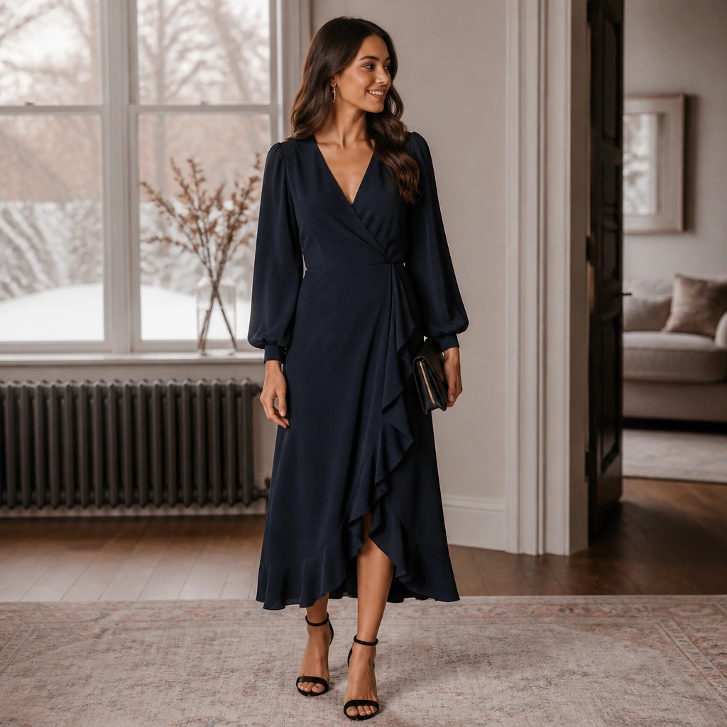 Apartment-Friendly Winter Wedding Guest Outfits