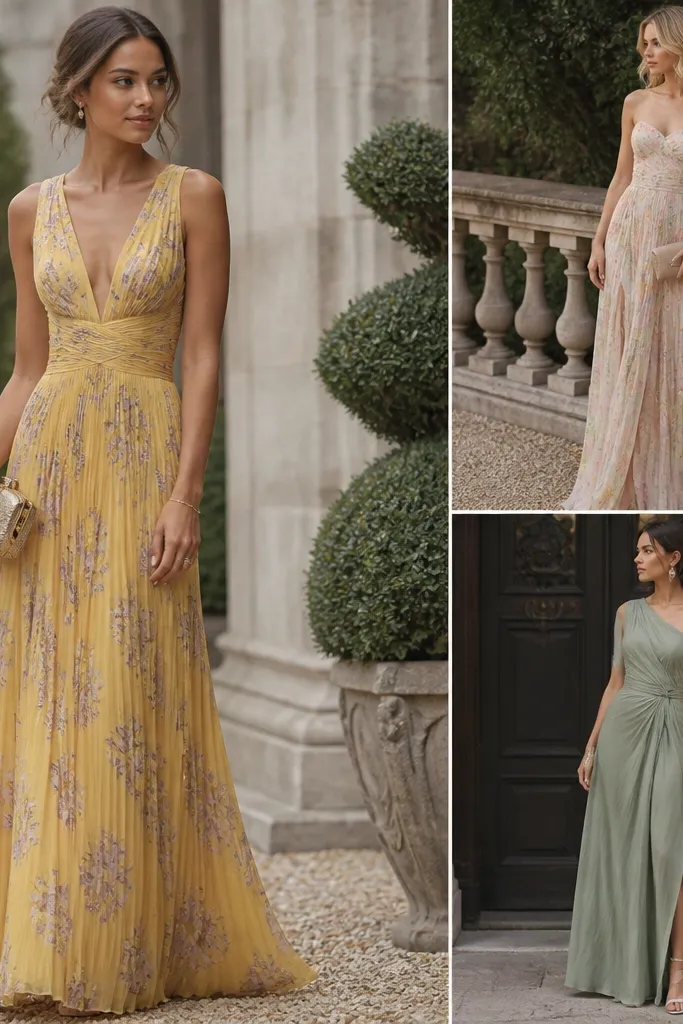 Spring Black Tie Wedding Guest Dress Ideas