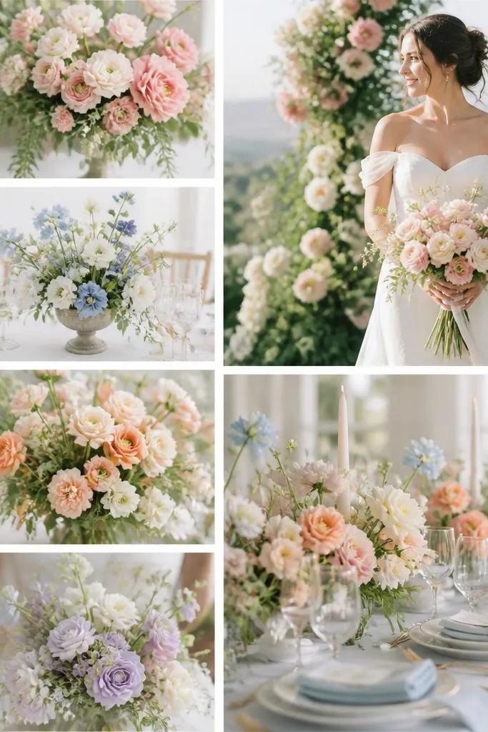 Step-by-Step Spring Wedding Color Schemes