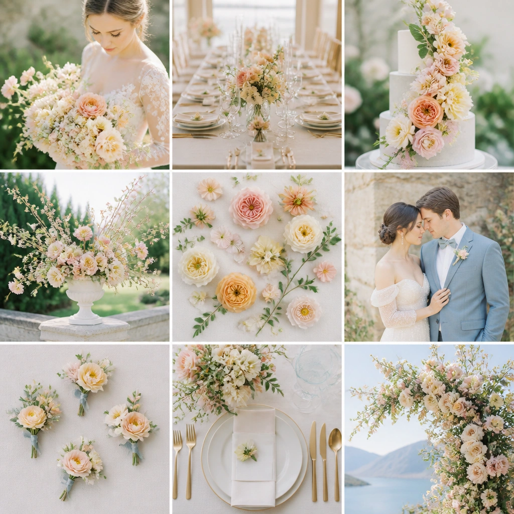 Spring Wedding Color Schemes