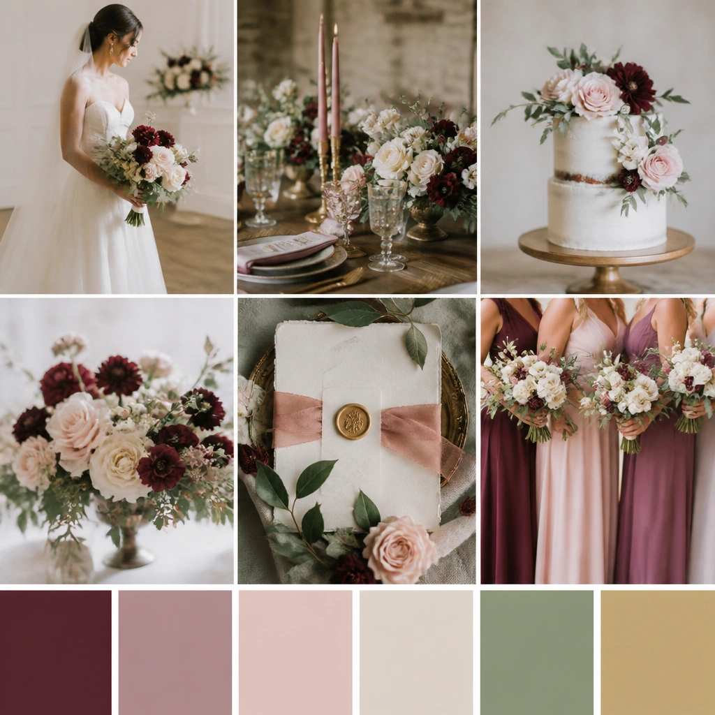 Wedding Theme Color Schemes That Wow